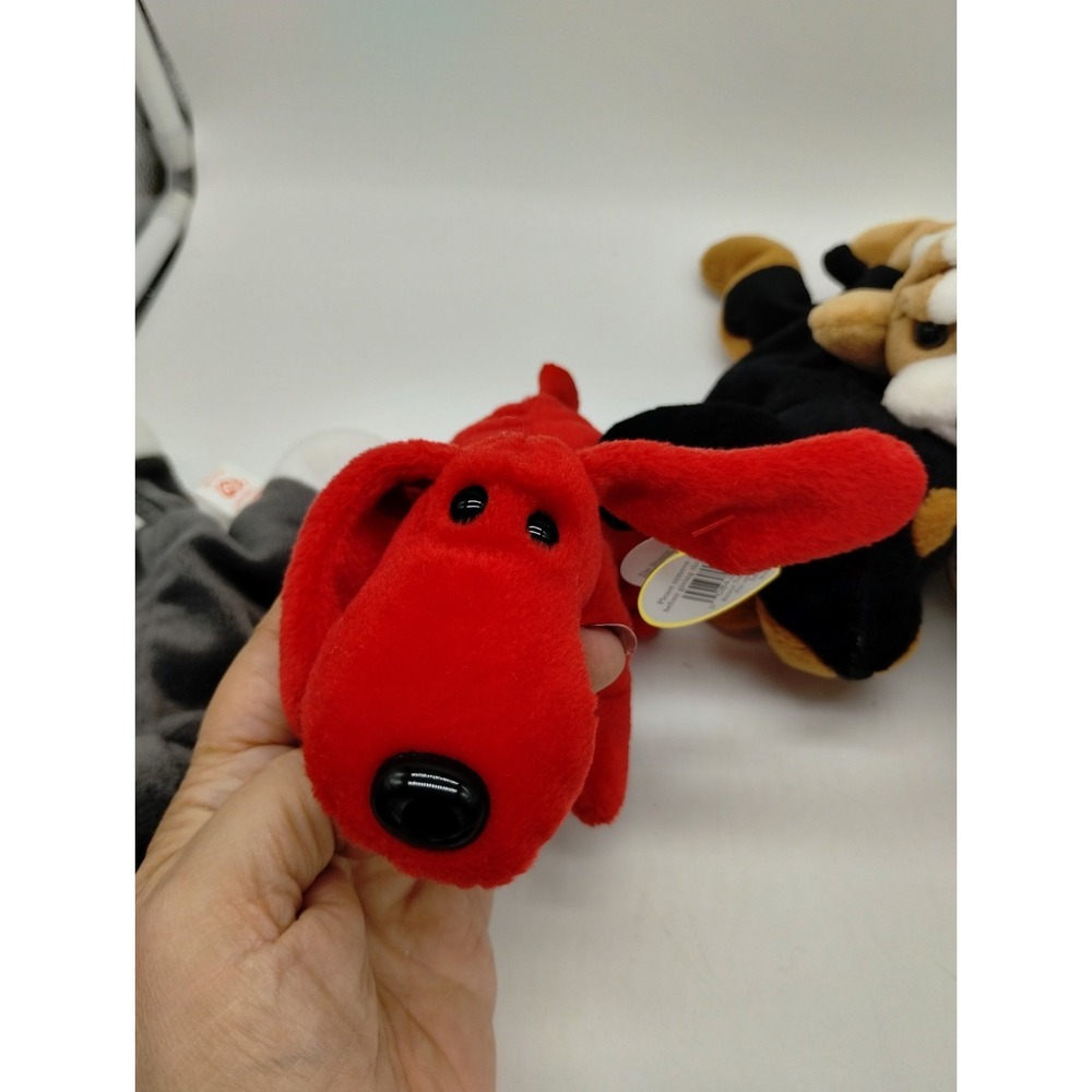 5 Ty Beanie Baby Plush Toy Vintage 90's Puppy Dog Rover Wrinkles GiGi Nanook Dob - Picture 4 of 11